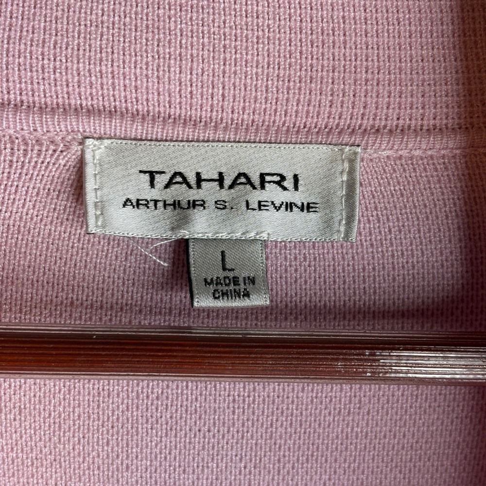 Tahari Arthur S Levine Women's Blazer‎ Jacket Size M Purple Oversized Easter - Picture 6 of 8